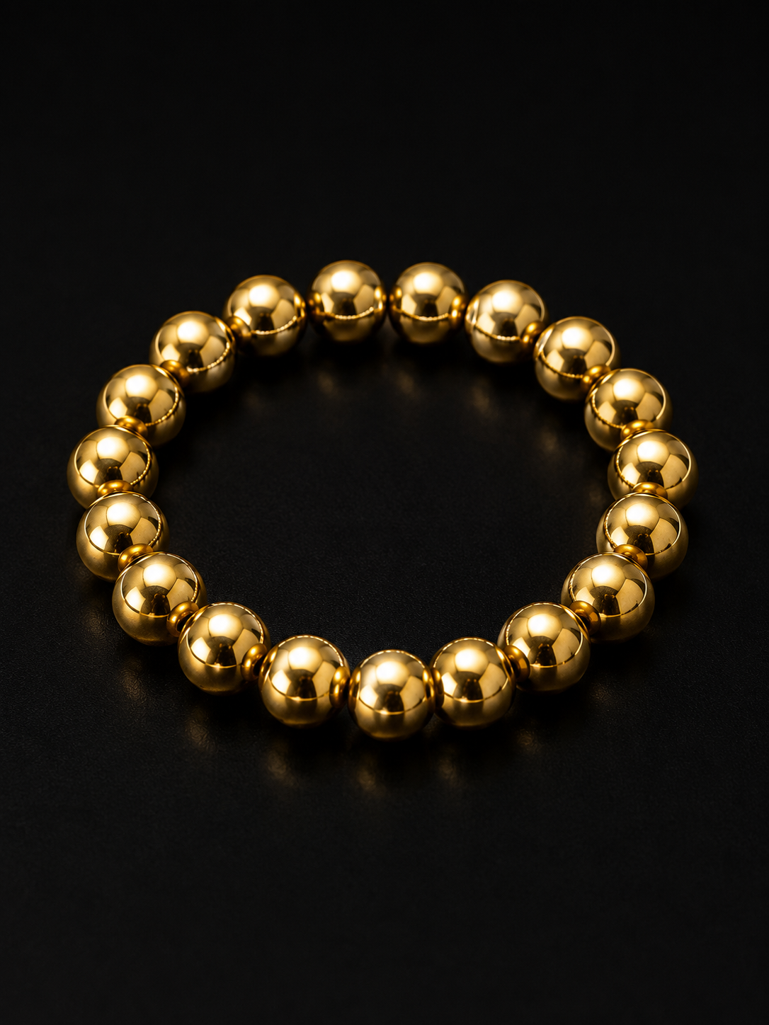 Lady Luck Luxe Gold & Black Clover Bracelet Set