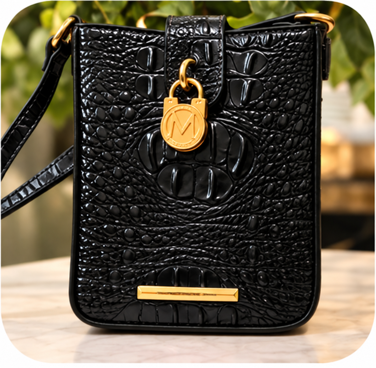 Midnight Royale Crossbody Bag