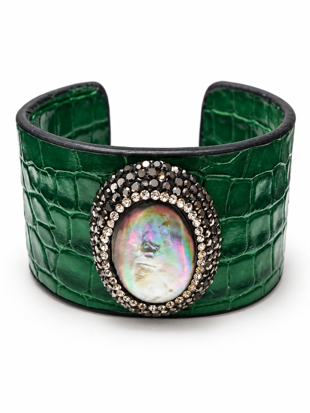 Emerald Empress Statement Cuff