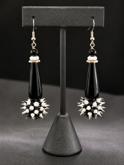 Midnight Spike Earrings