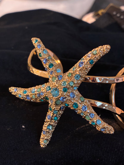Ocean Jewel Starfish Cuff