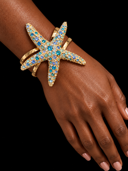 Ocean Jewel Starfish Cuff