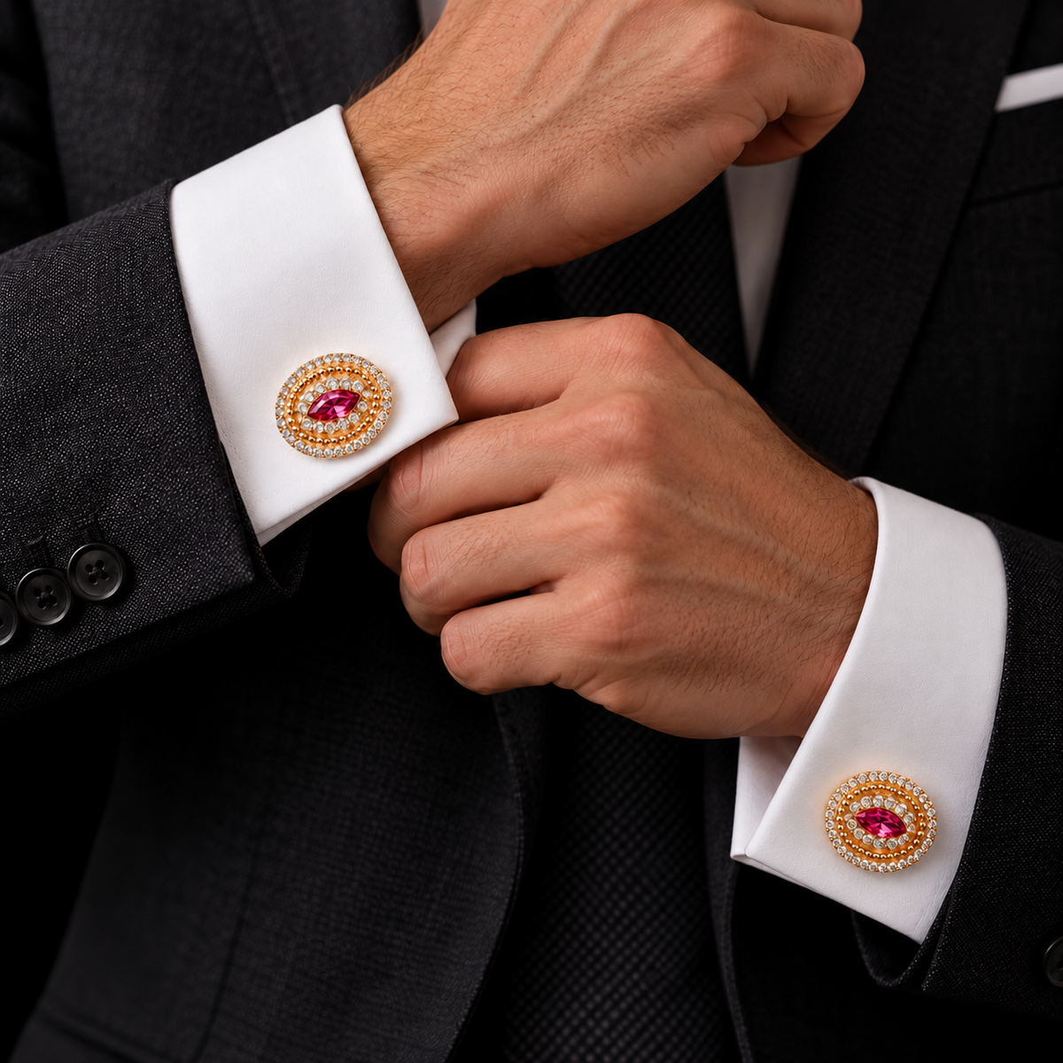 Rega Rose Cufflinks