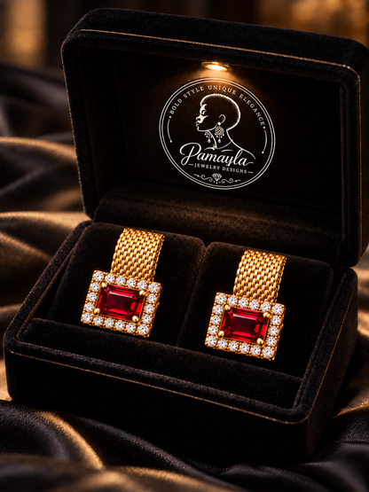The Edmonds Ruby Cufflinks
