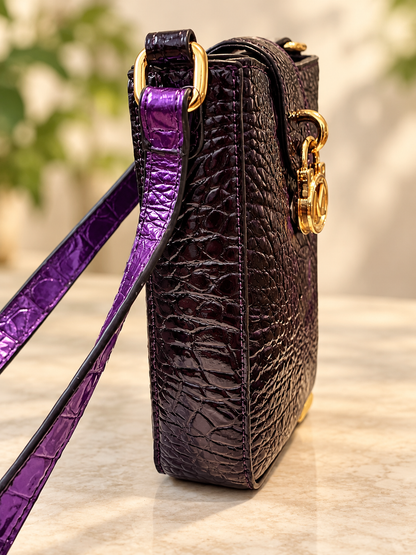 The Purple Uptown Elegance Bag