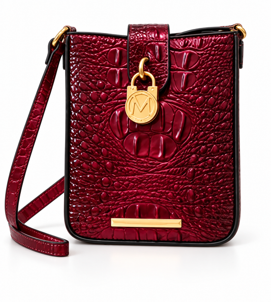 The Burgundy Royale Crossbody