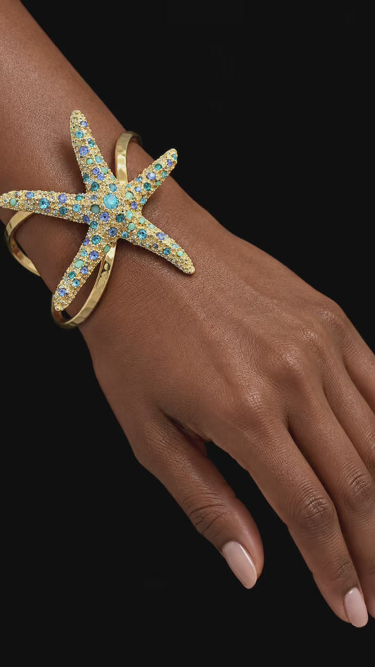 Ocean Jewel Starfish Cuff
